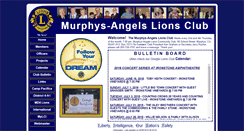 Desktop Screenshot of murphysangelslions.org